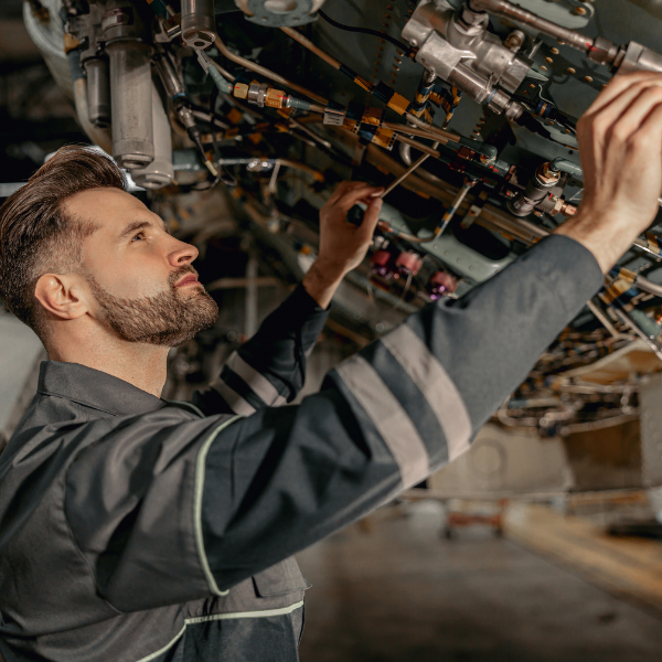 AME course technician working